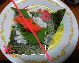 小さい手巻き寿司 のり 切り方 巻き方作り方3写真