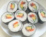 簡単！恵方巻き(海鮮巻き)作り方9写真