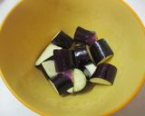 お弁当の彩りに！茄子の中華風レンジ蒸し☆作り方2写真