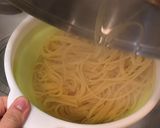 簡単料理 ベーコン小松菜クリームパスタ作り方11写真