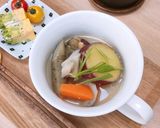 根菜とさつま芋の味噌汁★簡単作り方14写真