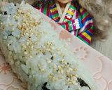 リカちゃん♡裏巻きキンパ(7種の具)作り方26写真