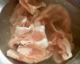 豚こま肉で肉じゃが作り方1写真