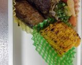 デコらない斜めに詰める弁当210203作り方3写真