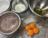 LOVE★ふわんふわんチョコ台湾カステラ作り方1写真