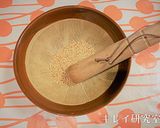 βカロテンで風邪予防！柿と春菊の白和え作り方4写真