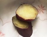 美味♪1歳のサツマイモきな粉サンド♡作り方2写真
