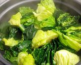 キャベツとベーコンの蒸し煮込み作り方1写真
