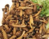 照り焼ききのこ作り方3写真