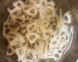 砂糖なしの簡単蓮根のきんぴら作り方2写真