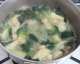もやし・ほうれん草のお味噌汁♪作り方4写真