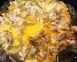 めんつゆで汁だく親子丼〜♪作り方4写真