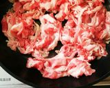 白菜大量消費☆牛バラ肉と白菜の卵とじ丼作り方1写真