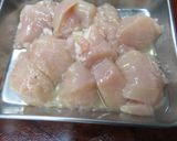 鶏肉のあられ揚げ作り方1写真