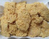鶏肉のあられ揚げ作り方3写真