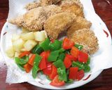 鶏肉のあられ揚げ作り方6写真