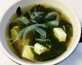 ワカメ・玉ねぎ・豆腐スープ。作り方5写真