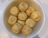 小松菜とがんもどきの煮物作り方1写真