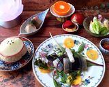 胡麻豆腐 カニカマ 煮こごりのせ作り方4写真