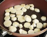 里芋と牛肉のこっくり煮物作り方3写真