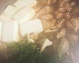 鶏肉とごぼうの肉豆腐作り方4写真