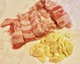 ニンニク香る・白菜と豚バラ肉のお好み焼き作り方1写真