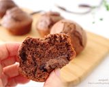 混ぜて焼くだけ♡簡単！チョコマフィン作り方8写真
