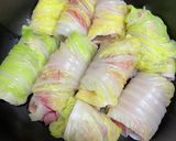 【低糖質】白菜と豚肉の和風ロール作り方2写真