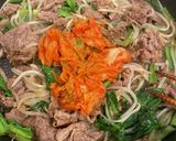 簡単ビビンバ風焼き飯*+作り方6写真
