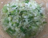 簡単ねぎ塩だれで☆えのきと豚しゃぶサラダ作り方1写真