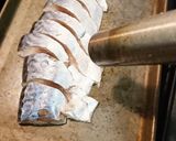 〆鯖トマトの和カラシポン酢作り方1写真