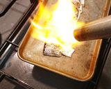 〆鯖トマトの和カラシポン酢作り方2写真