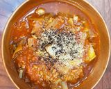 トマト缶不要!冷蔵庫残り物ミネストローネ作り方11写真