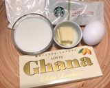 HMで簡単☆マフィン抹茶＆ホワイトチョコ作り方1写真