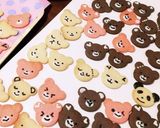 型抜きクッキー☆可愛い3色クマちゃん♪作り方6写真