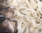 サバ缶で☆さばとトマトのガーリック味噌汁作り方5写真