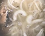 サバ缶で☆さばとトマトのガーリック味噌汁作り方7写真
