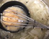 サバ缶で☆さばとトマトのガーリック味噌汁作り方8写真