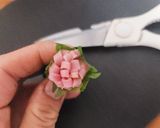お弁当に♪簡単可愛い大葉ハムフラワー作り方2写真