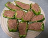 お肉やわら～か☆ピーマンの肉詰め（ｎ_ｎ)作り方4写真