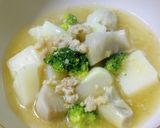 超簡単!!長芋と里芋の白だし煮物作り方3写真