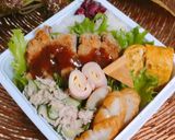 高校1年女子お弁当♪2021.02.04作り方1写真