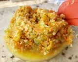 糖質制限✿豆腐ハンバーグ✿アマニパウダー作り方3写真