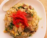 チャーシュー入り炒飯！作り方8写真