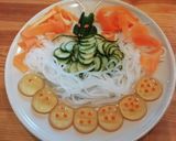神龍に願いを！ドラゴンボールサラダ作り方5写真