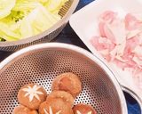 ふんわり鶏団子と地鶏の寄せ鍋作り方2写真