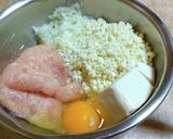 ヘルシー胸肉とおから入豆腐ハンバーグ作り方6写真