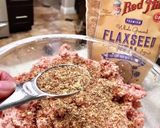 糖質制限✿豆腐ハンバーグ✿アマニパウダー作り方7写真