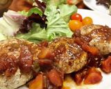 糖質制限✿豆腐ハンバーグ✿アマニパウダー作り方14写真