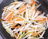 簡単節約おかず☆大根の皮とひじきの炒り煮作り方2写真